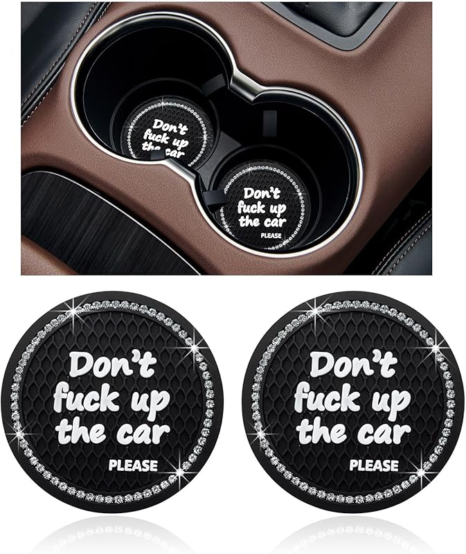Ziciner Bling Car Holder Coaster