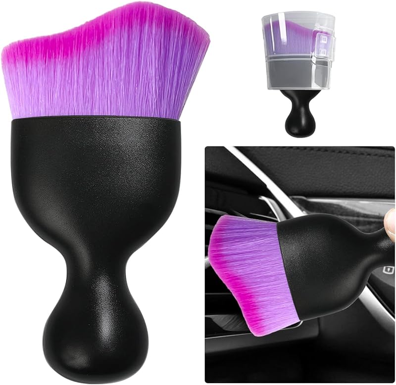 Ziciner Car Detailing Brush Conditioner (Double Purple)